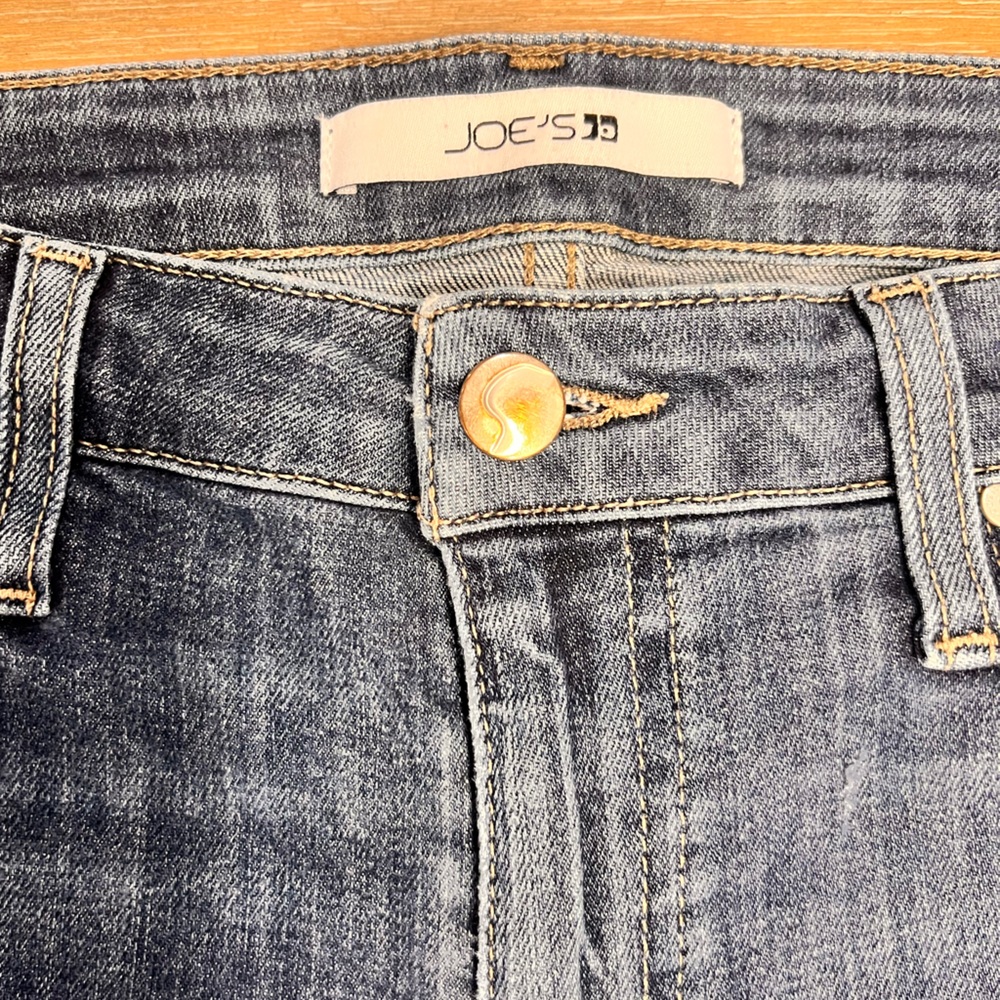 Distressed Dark Wash Joes Jeans - Picture 5 of 13